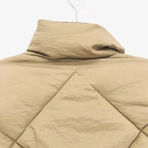 Girls' Zara Quilted Oversized Puffer Coat Sz 6-7 - Picture 7 of 9